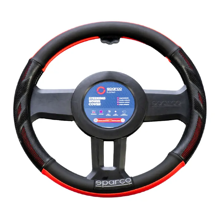 Bọc Vô Lăng Sparco Đỏ Mẫu Mới - Ảnh 2
