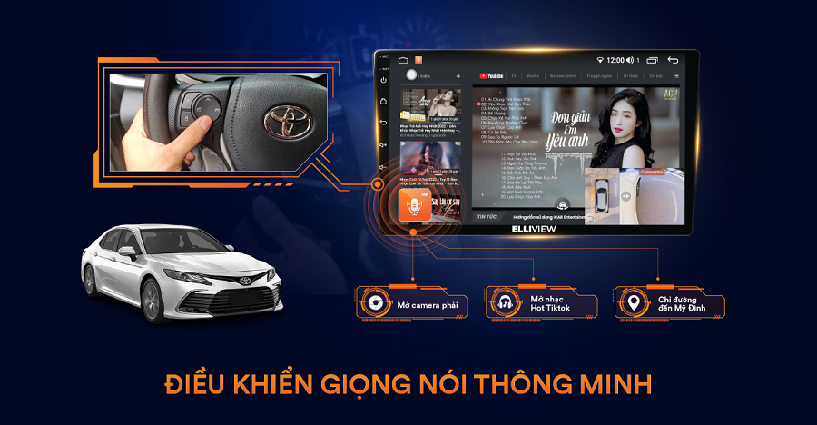 Màn Hình Android Elliview S4 Delux 4-64GB 10 Inch - Ảnh 2