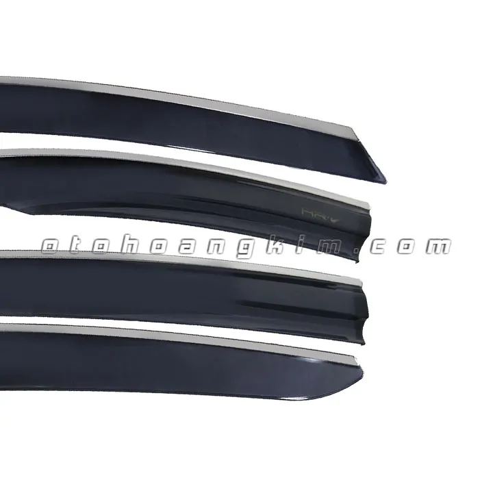 Vè che mưa Honda Hrv [2018-2020] viền inox - Ảnh 2