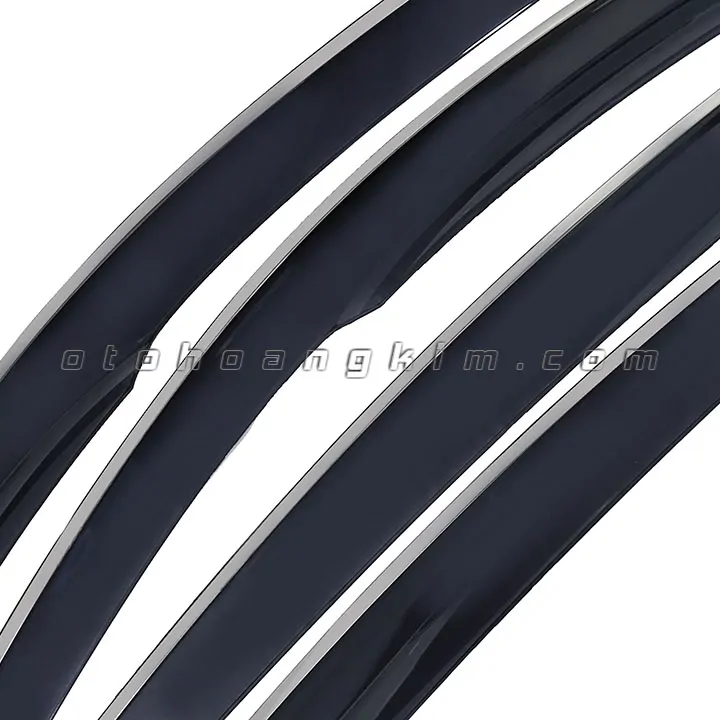 Vè che mưa Honda Hrv [2018-2020] viền inox - Ảnh 3