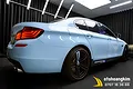 Dán Đổi Màu Candy Xanh Nhạt Xe Bmw - ảnh 26
