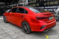 Dán đổi màu đỏ mờ Kia Cerato - ảnh 3