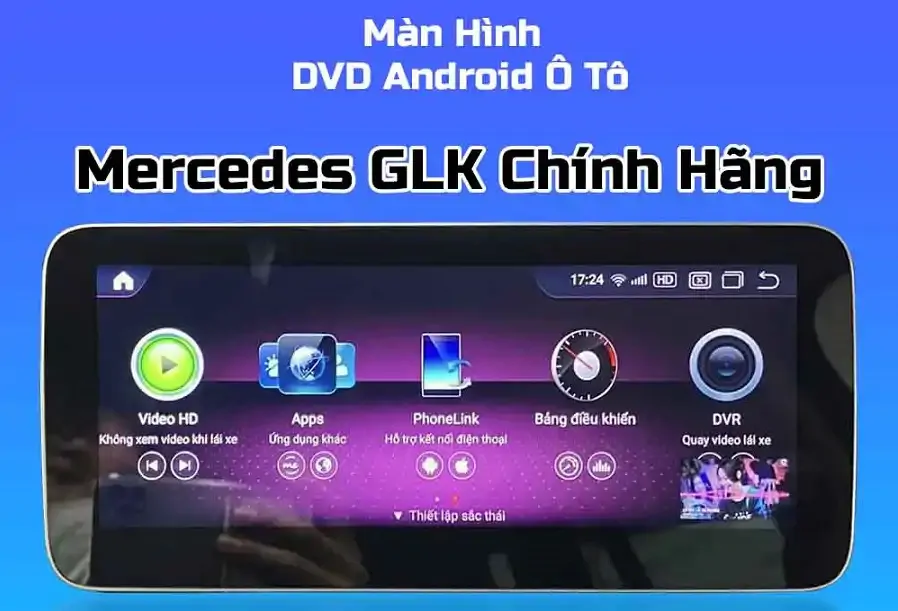 Màn hình android Omas Merc GLK - Ảnh 2