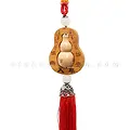 Dây treo gỗ hồ lô (dây đỏ) - ảnh 3