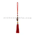 Dây treo cẩm thạch phật Quan Âm (dây đỏ) - ảnh 2