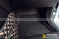 Thảm Sàn Mercedes GLC 200 Loại 5D Màu Đen Chỉ Vàng - ảnh 4