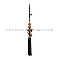 Dây treo gỗ tay phật (dây đen) - ảnh 2