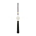 Dây treo cẩm thạch 2 vòng tròn (dây đen) - ảnh 1