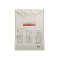 Miếng dán chống nước mưa gương ô tô hình bầu dục - ảnh 1