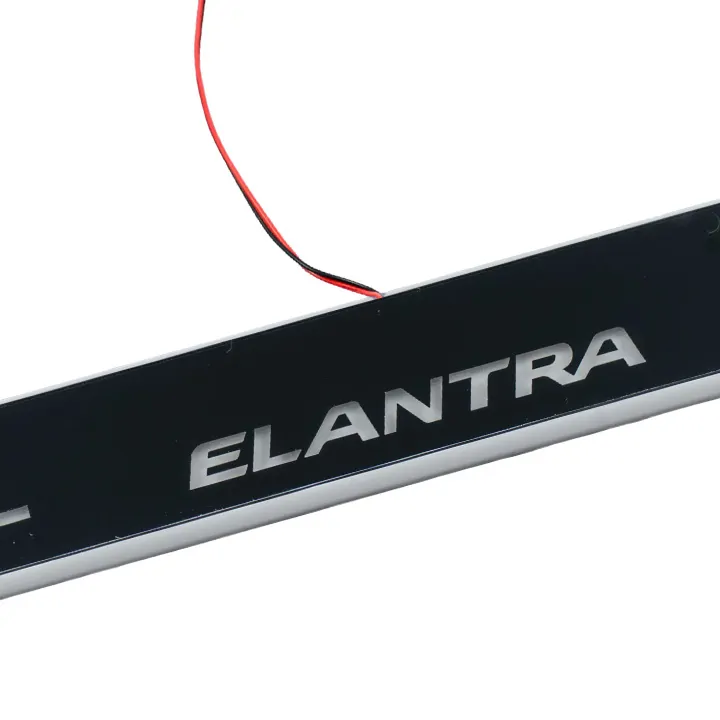 Nẹp Bước Chân Ngoài Hyundai Elantra [2018-2022] Led Đổi Màu - Ảnh 2