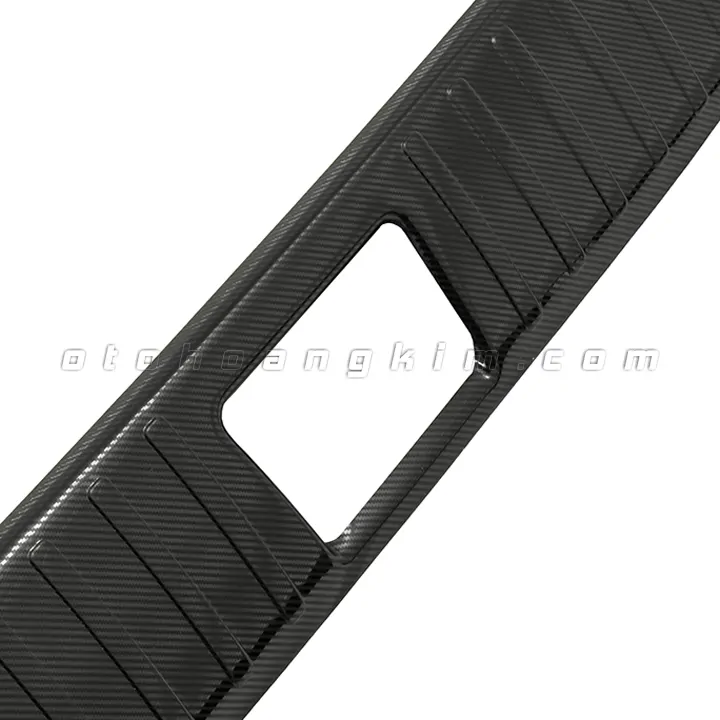 Chống trầy cốp nhựa Hyundai Tucson 2022 cacbon - Ảnh 2