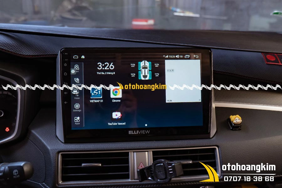 Màn hình Elliview Mitsubishi Xpander - Ảnh 1