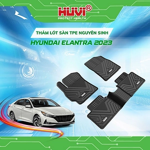 Thảm Lót Sàn Huvi Hyundai Elantra 2023 2D