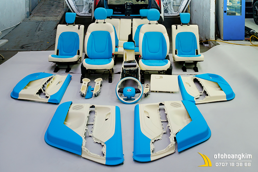 Đổi Màu Nội Thất Hyundai Stargazer - Ảnh 1