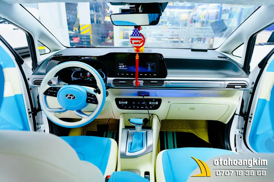 Đổi Màu Nội Thất Hyundai Stargazer - Ảnh 7