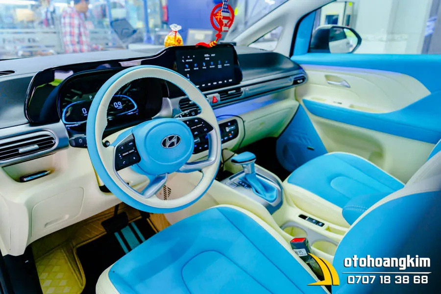 Đổi Màu Nội Thất Hyundai Stargazer - Ảnh 13