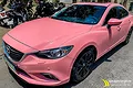 Dán đổi màu Candy ma thuật hồng tím mơ màng Mazda 6 - ảnh 3