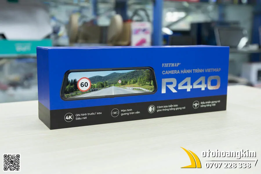 Camera hành trình Vietmap R440 gương - Ảnh 8