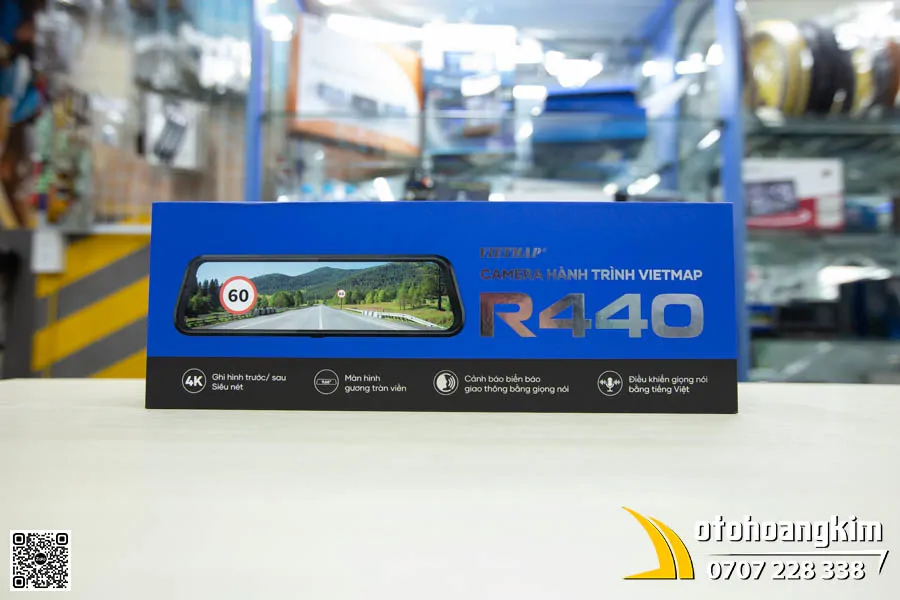 Camera hành trình Vietmap R440 gương - Ảnh 7