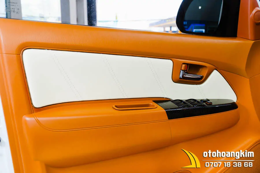 Bọc Ghế Da Nappa Fortuner - Ảnh 2