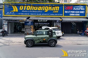 Tem Xe Vinfast VF3 - Mẫu tem chữ Adventure