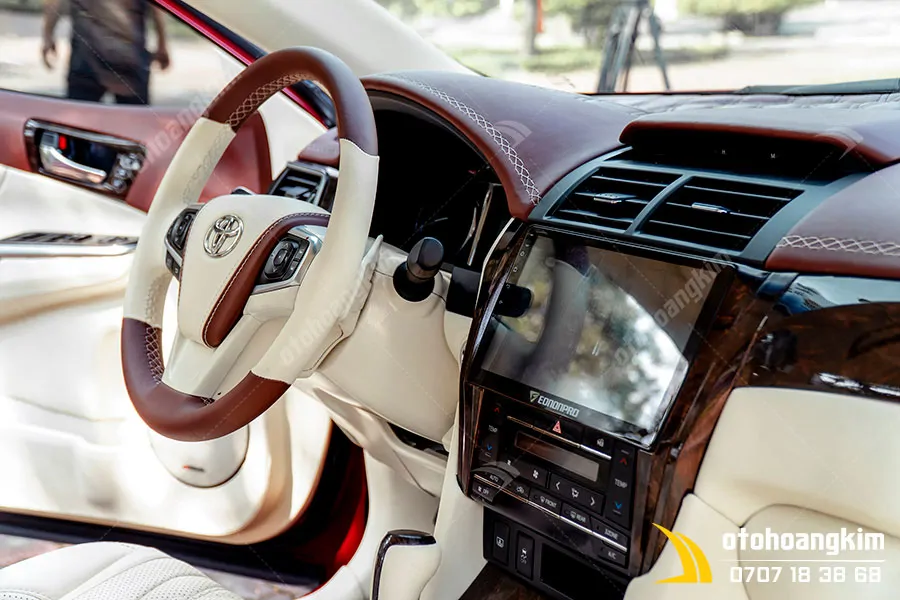 Đổi màu nội thất Toyota Camry - Ảnh 3
