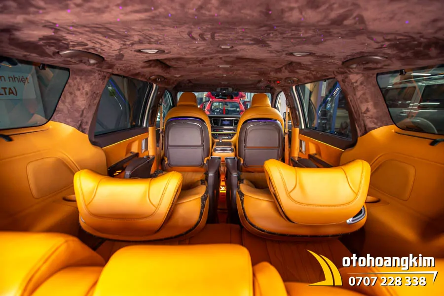 Bọc Ghế Da Kia Sedona - Ảnh 9