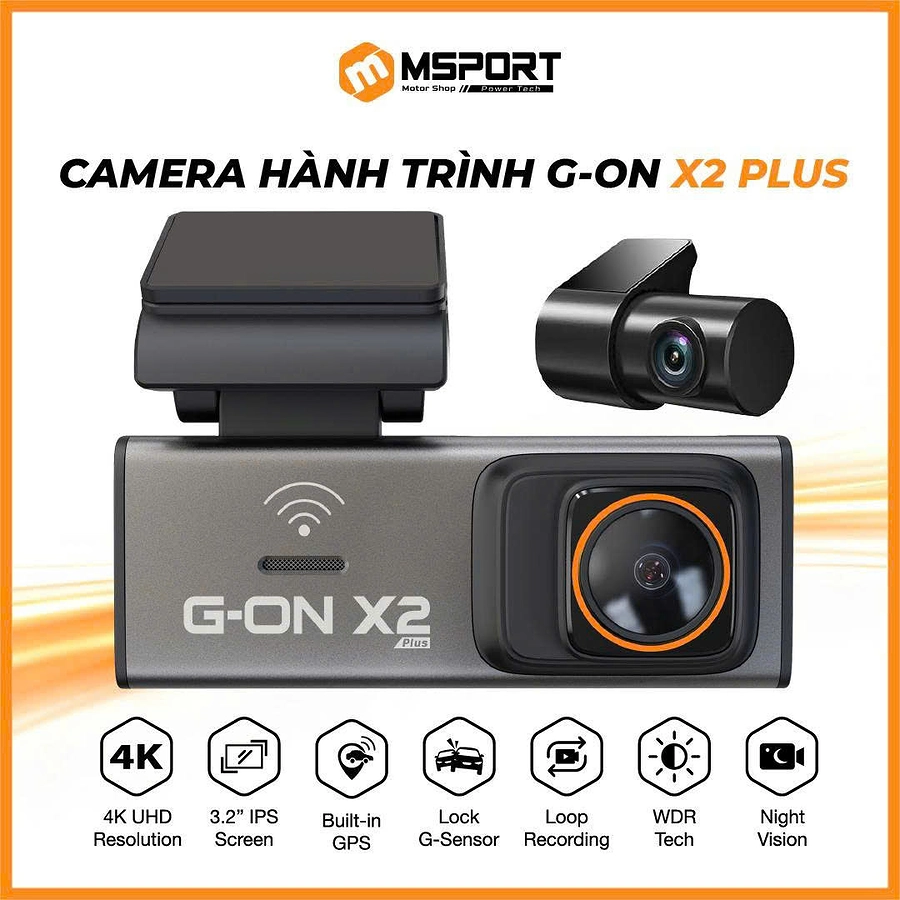 Camera hành trình G-ON X2 Plus  - Ảnh 1