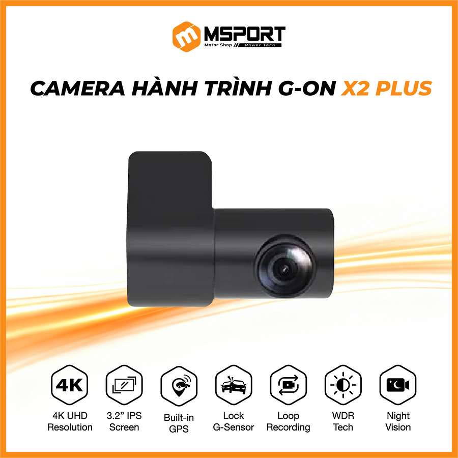 Camera hành trình G-ON X2 Plus  - Ảnh 2