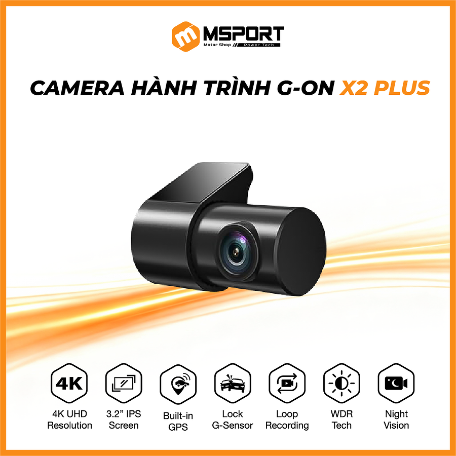 Camera hành trình G-ON X2 Plus  - Ảnh 3