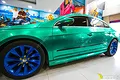 Dán đổi màu Candy xanh ngọc Volkswagen - ảnh 2