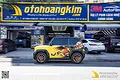 Tem xe VinFast VF3 phong cách Racing - Vàng đen nổi bật - ảnh 2