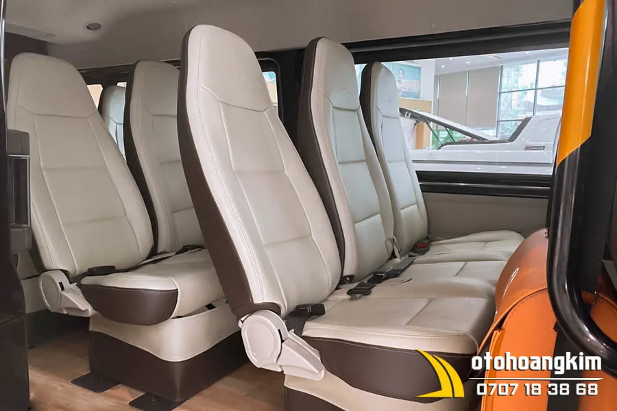 Bọc Ghế Da Ford Transit - Ảnh 3