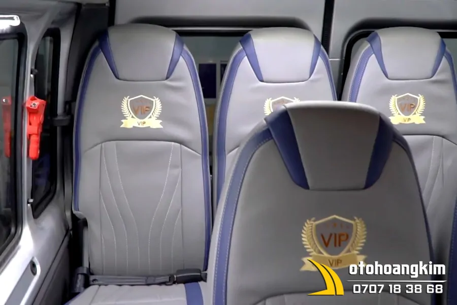 Bọc Ghế Da Ford Transit - Ảnh 8