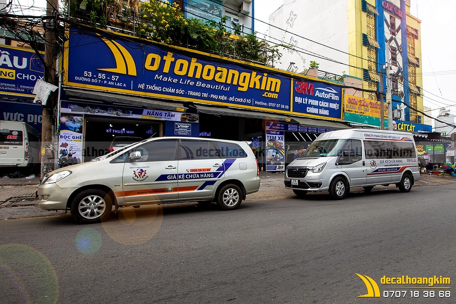 Dán Quảng Cáo Trên Xe Ô Tô - DQC310 - Ảnh 1