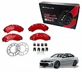  Ốp má phanh HQ Racing BMW đỏ - ảnh 1