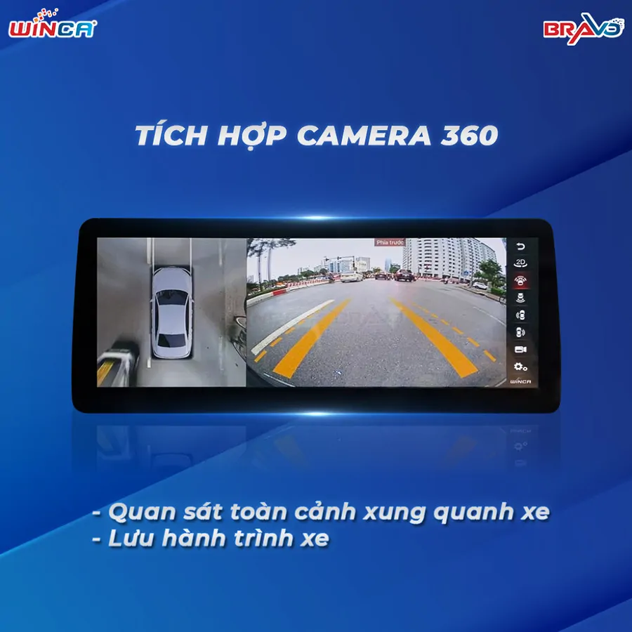 Màn hình android Winca Mazda S300+ Pro 12.3 inch - Ảnh 5