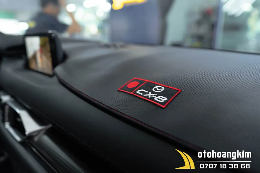 Thảm taplo Mazda Cx8 [2018-2020] cacbon - Ảnh 2