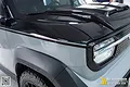 VF3 xám dán đổi màu đen bóng nửa thân trên (kiểu maybach) - ảnh 4