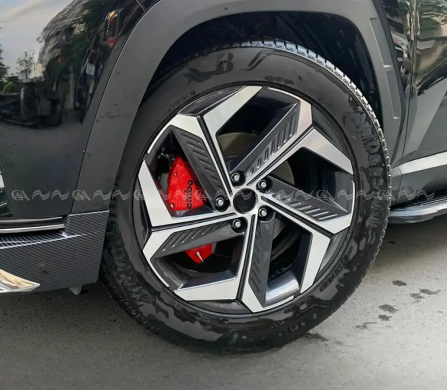  Ốp má phanh HQ Racing Lux A đỏ - Ảnh 3