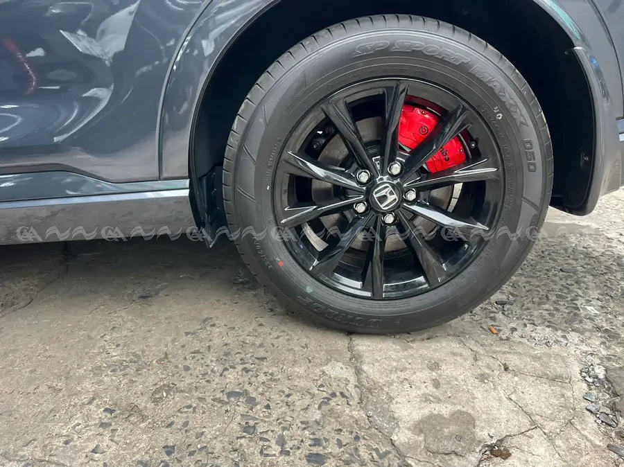  Ốp má phanh HQ Racing Civic 2017+ đỏ - Ảnh 4