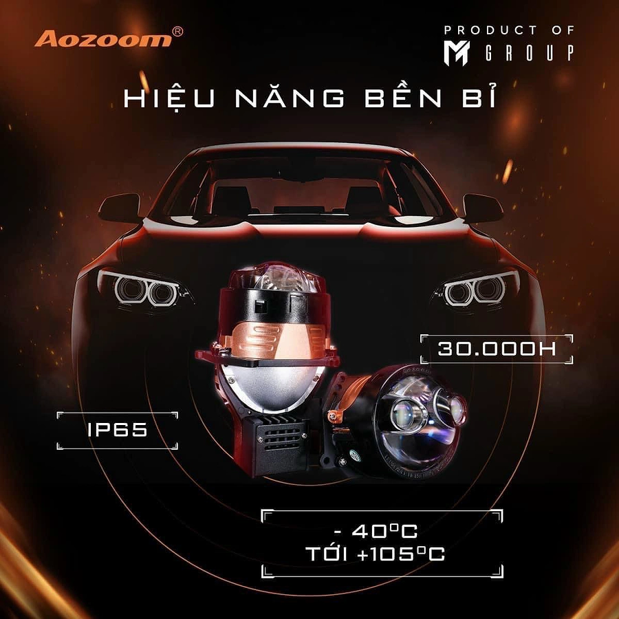 Bi laser cos pha Phoenix cao cấp - Ảnh 1
