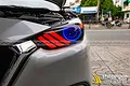 Độ đèn pha led vòng Mazda 3 kiểu BMW - ảnh 2
