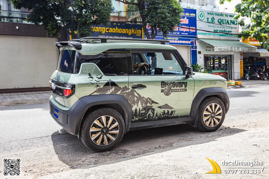 Tem Xe Vinfast Vf3 Thiết Kế Camping - Discovery Channel  - Ảnh 4