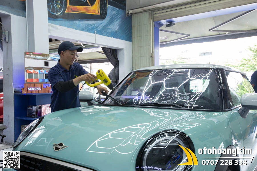 Giá cán phim cách nhiệt XPEL xe mini Car - Ảnh 1