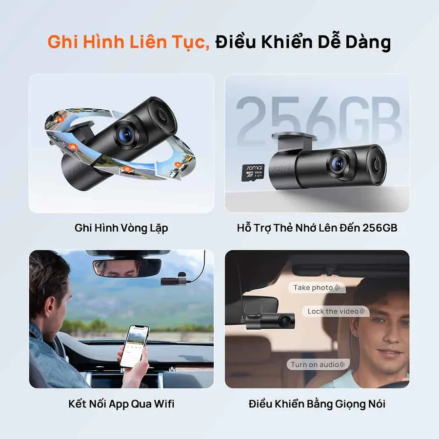 Camera hành trình 70mai M310 Plus 3K  - Ảnh 2