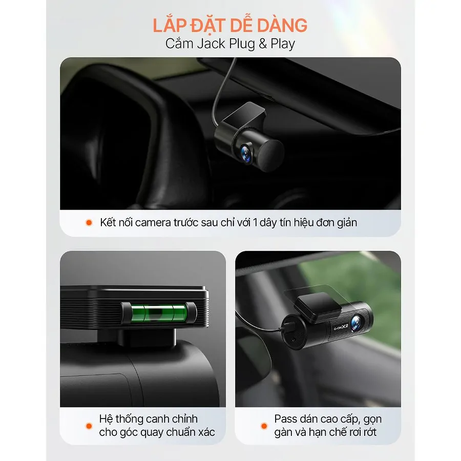 Camera hành trình G-ON X2  - Ảnh 3
