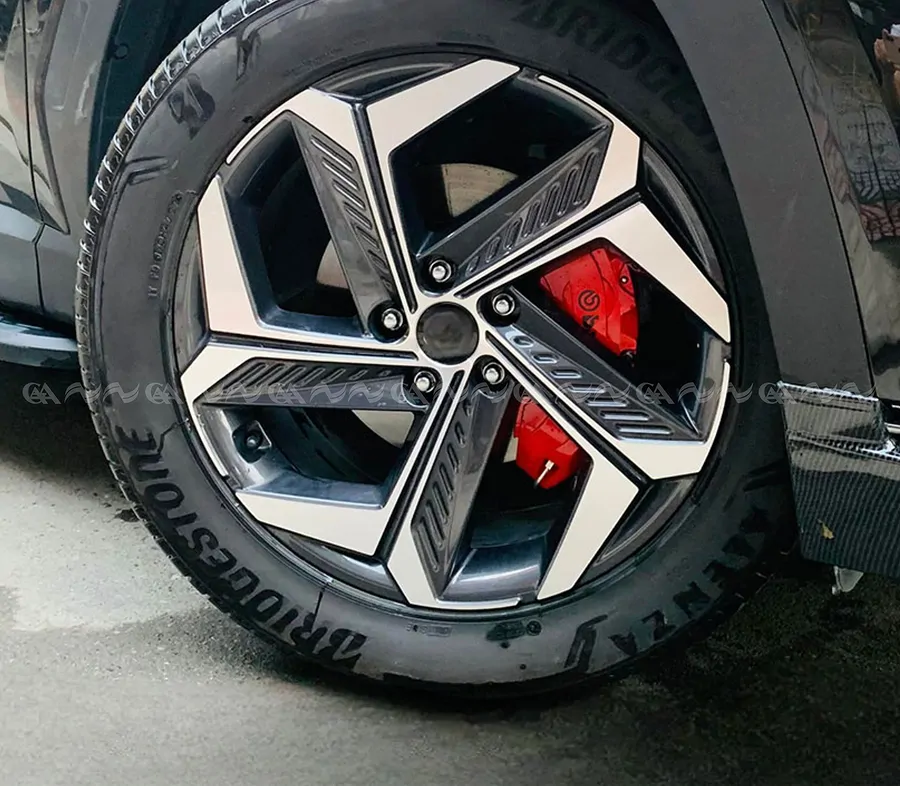 Ốp má phanh HQ Racing Xpander đỏ - Ảnh 4