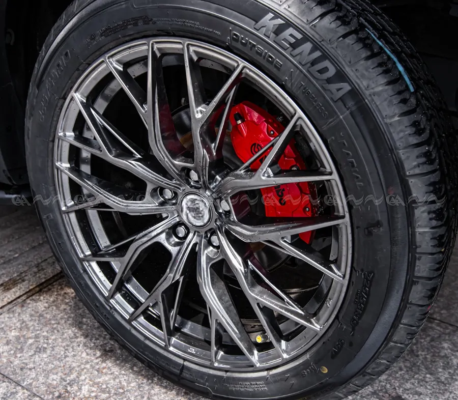 Ốp má phanh HQ Racing Sportage 2022+ đỏ - Ảnh 4