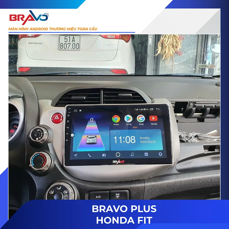 Màn hình android Bravo B100 Plus 10 inch - Ảnh 5
